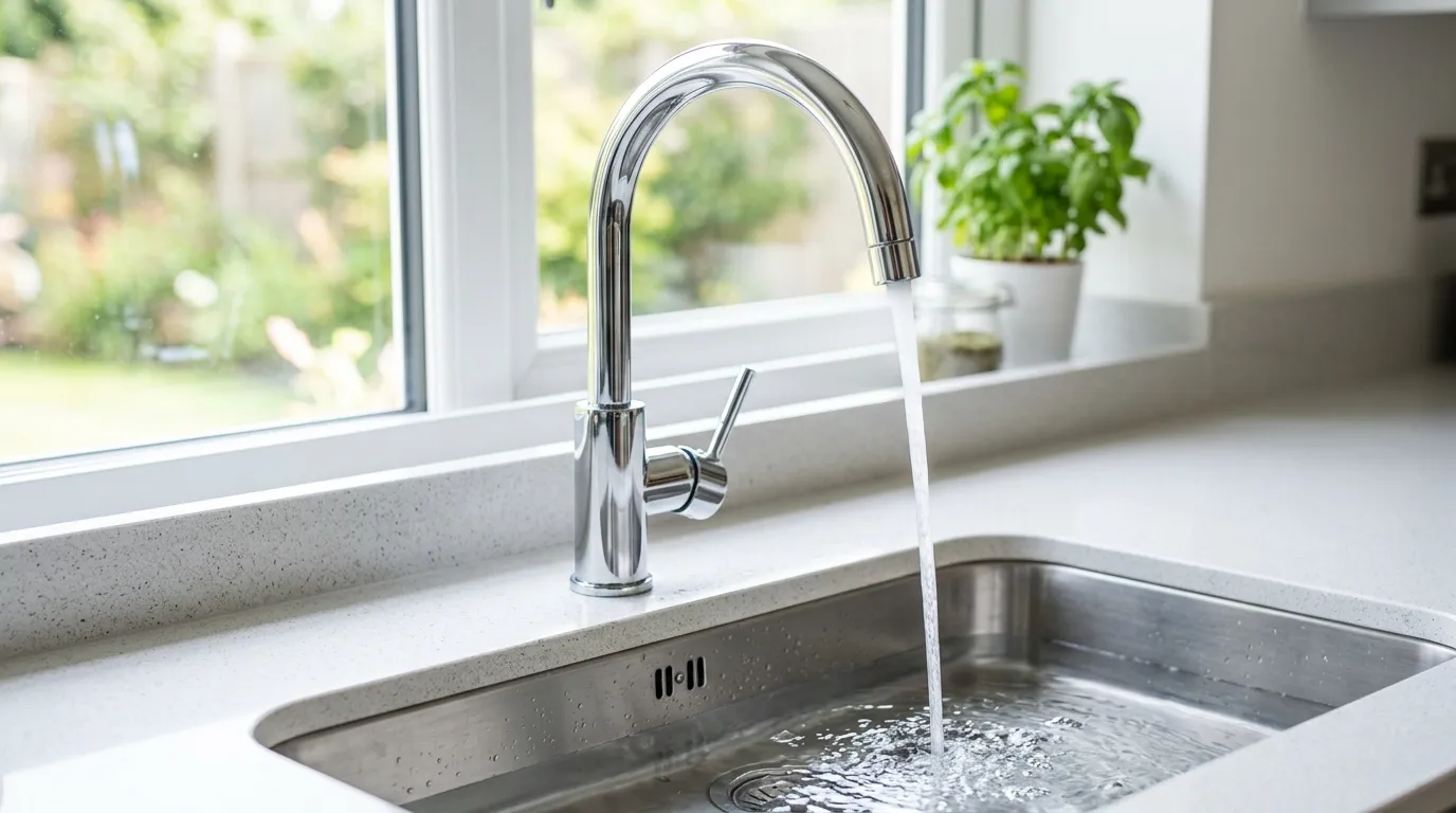 Local Plumbing Master Pros same day plumber fixing a faucet in Rangerville, TX